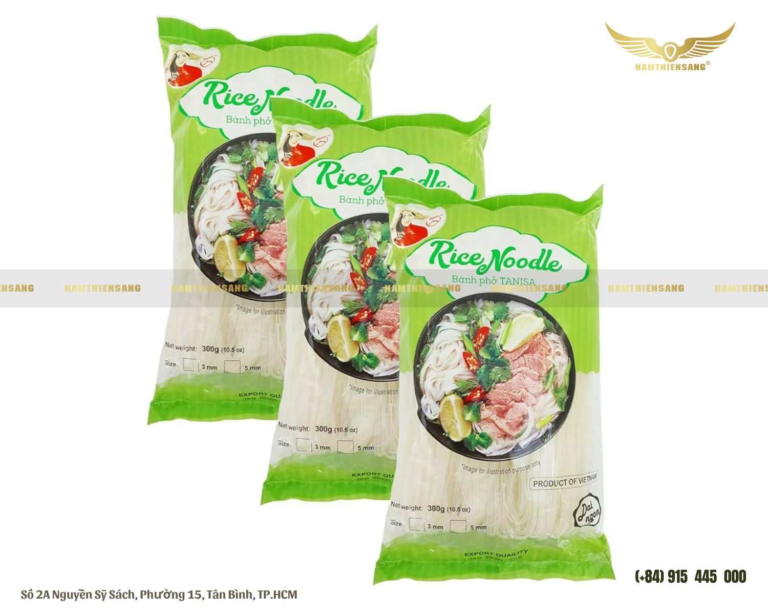 Kích Thước Bao Bì Phở Khô